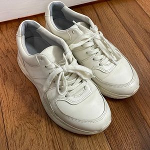 Everlane white leather sneakers